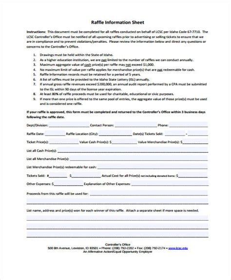 Weekly Lottery & Raffle Terms & Conditions .